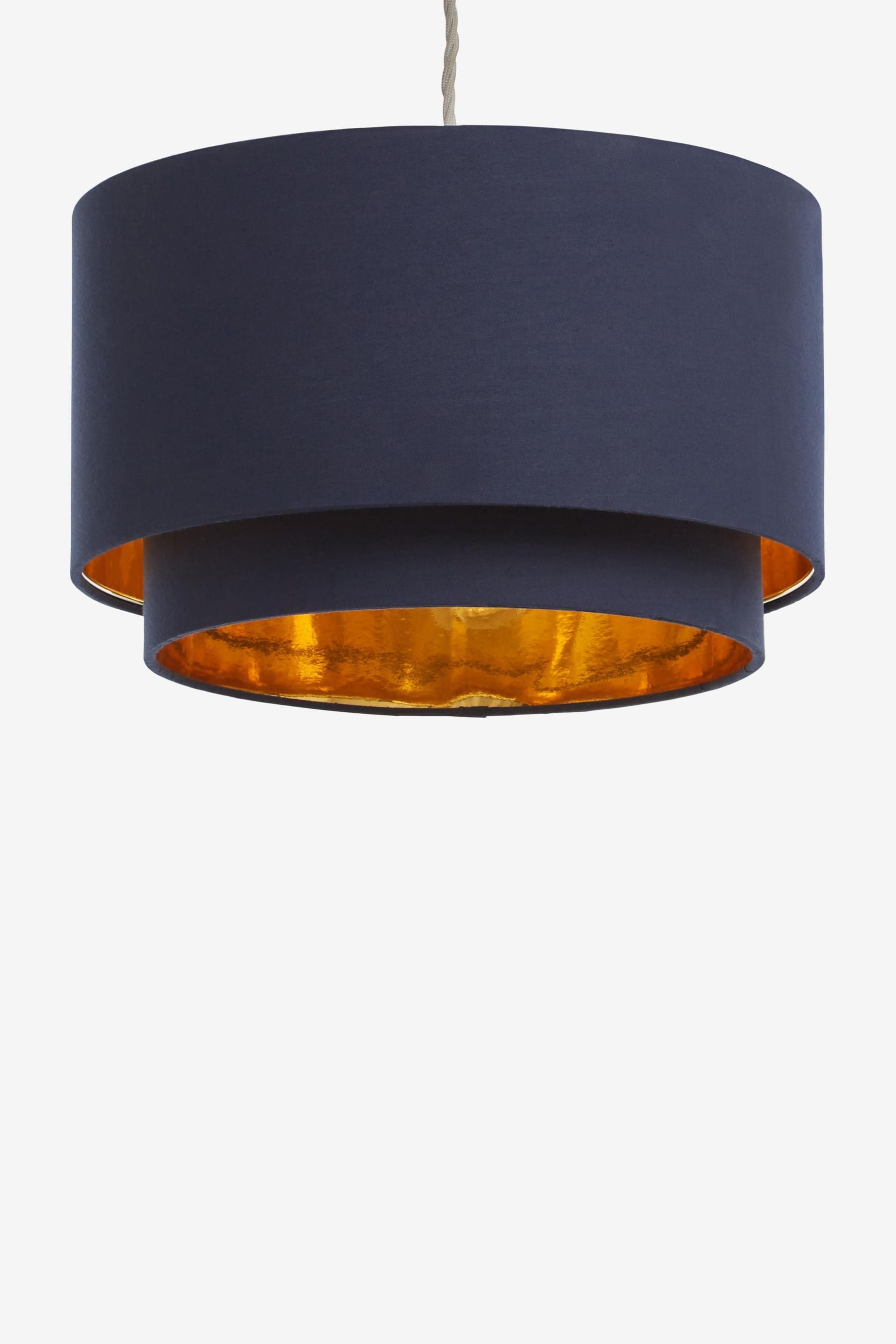 Navy lamp hot sale shade next