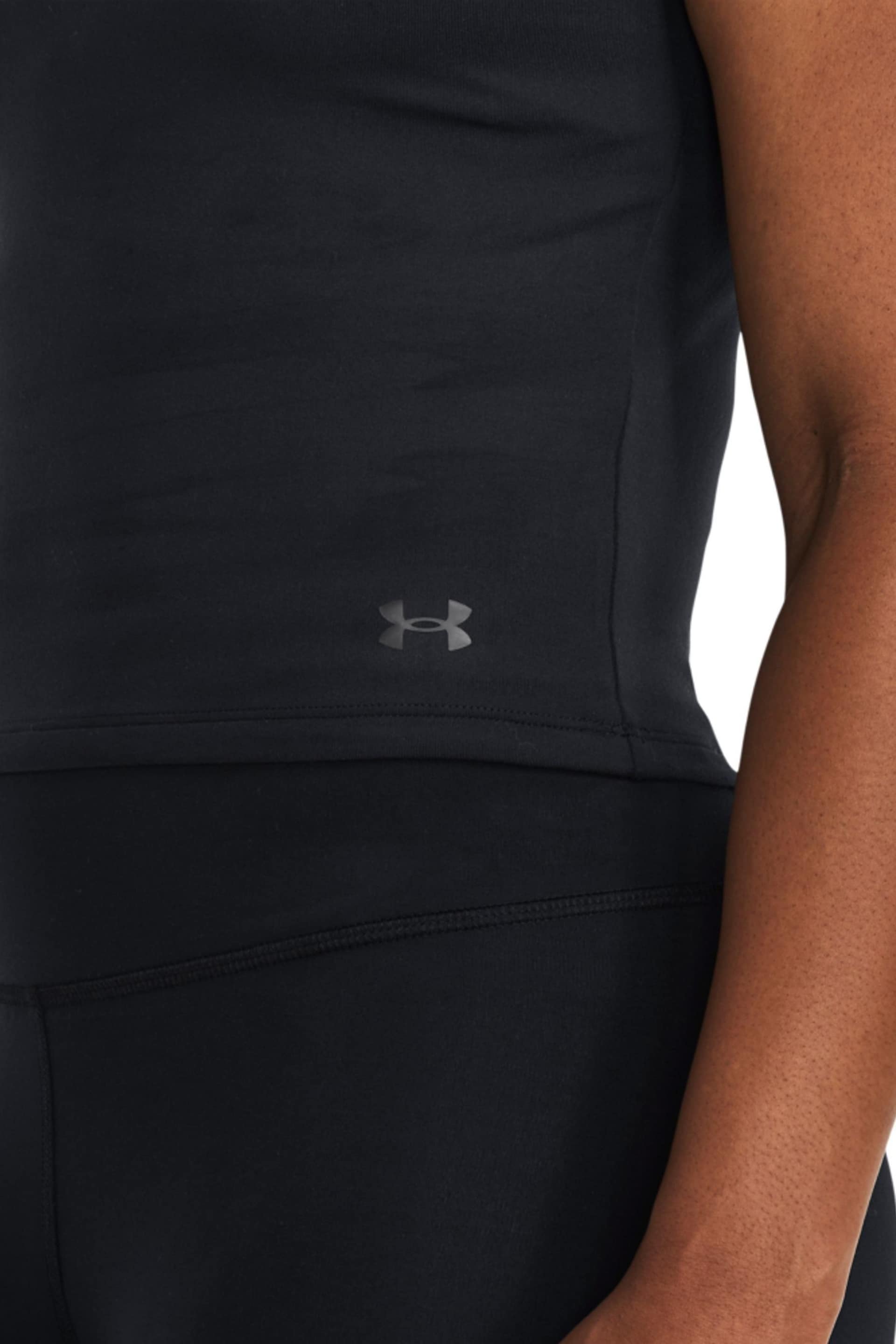 Under Armour Black Motion Crop Top - Image 6 of 6