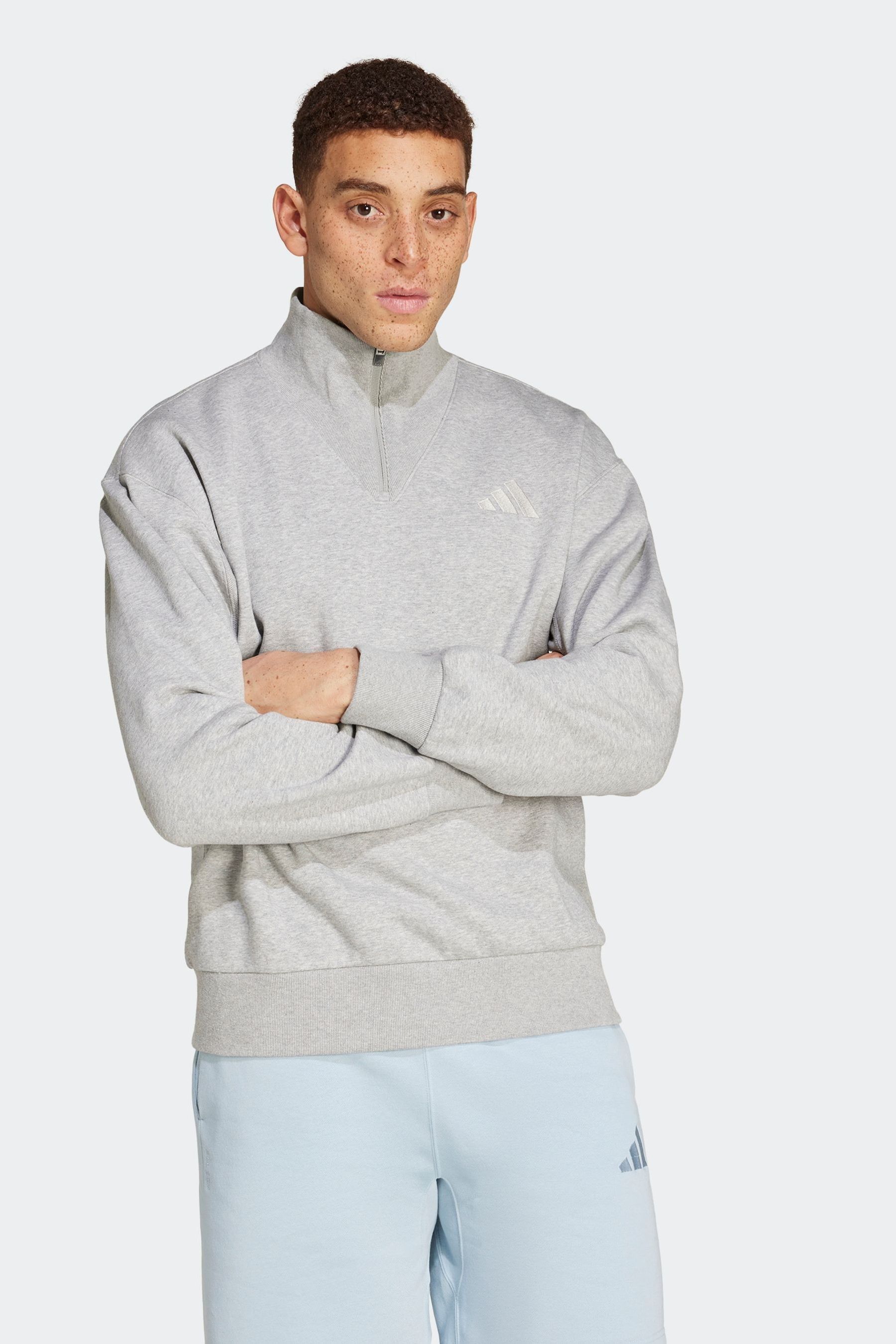 Adidas cosy comfort sweatshirt grey outlet