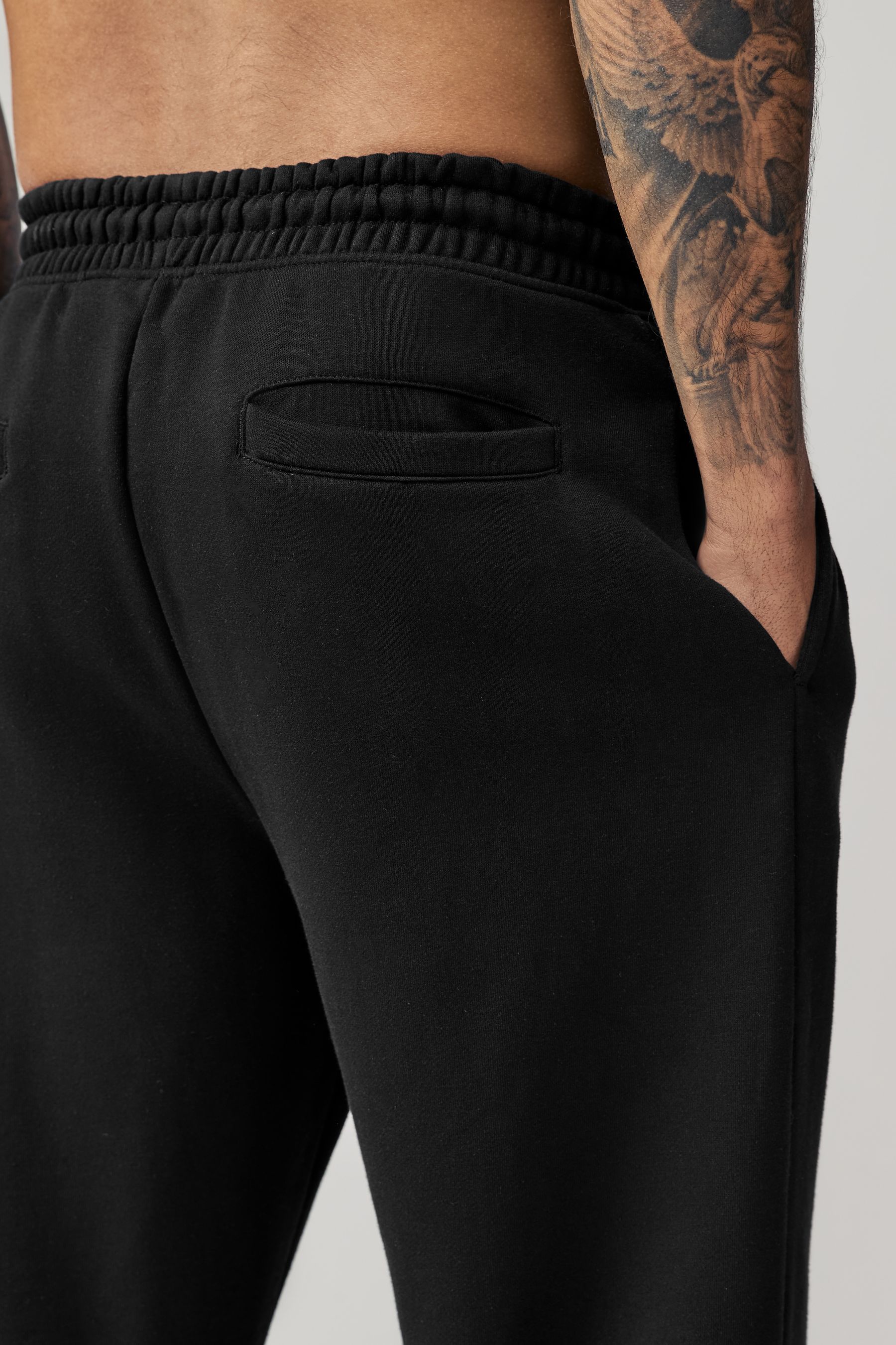 Wide leg jogging bottoms mens online