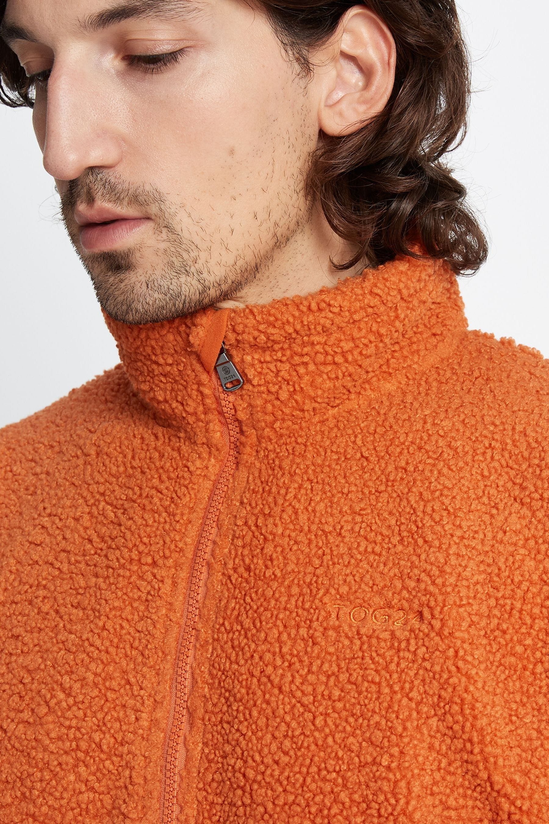 Orange hotsell sherpa jacket