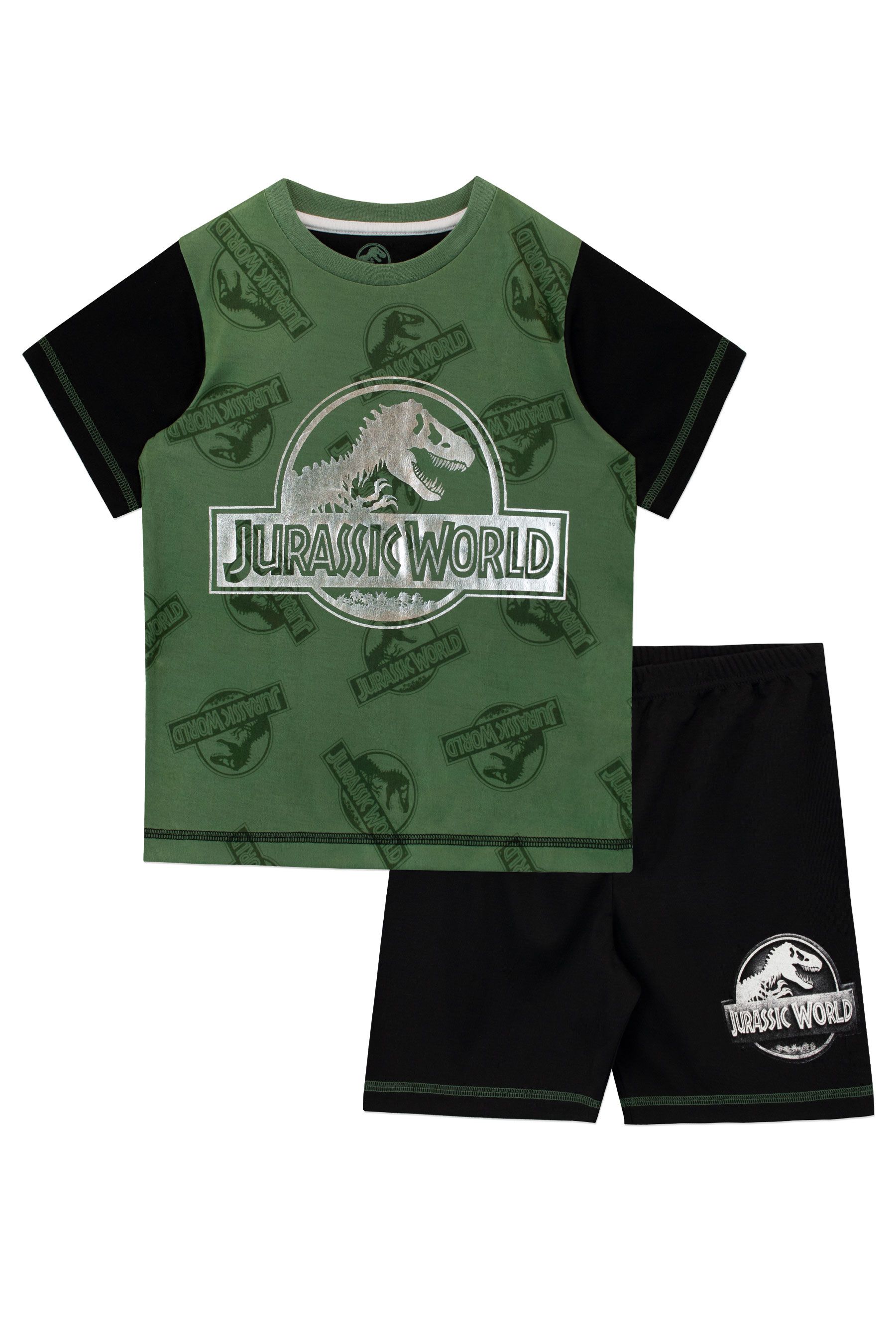 Buy Character Green Black Jurassic World Pyjamas from the Next UK online shop