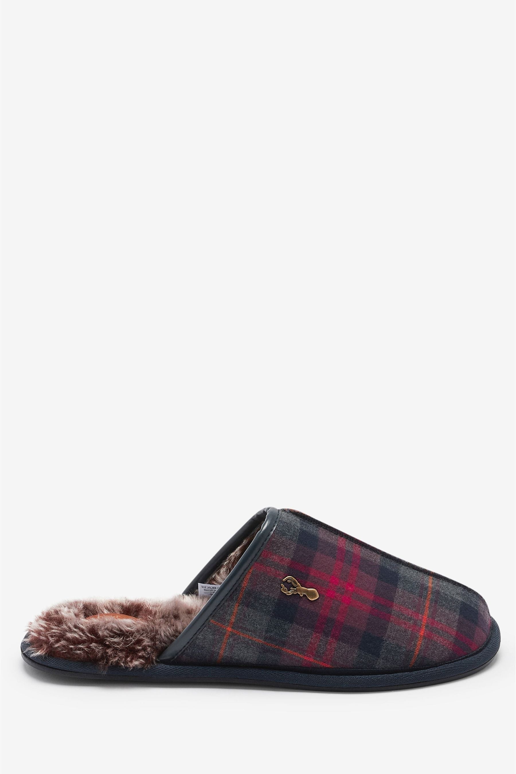 Red flannel slippers on sale