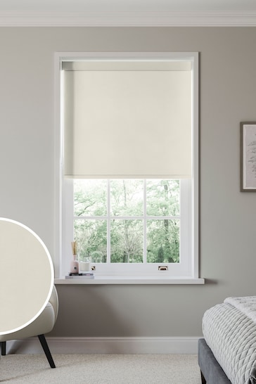 Cream Solstice Made to Measure Blackout Roller Blind