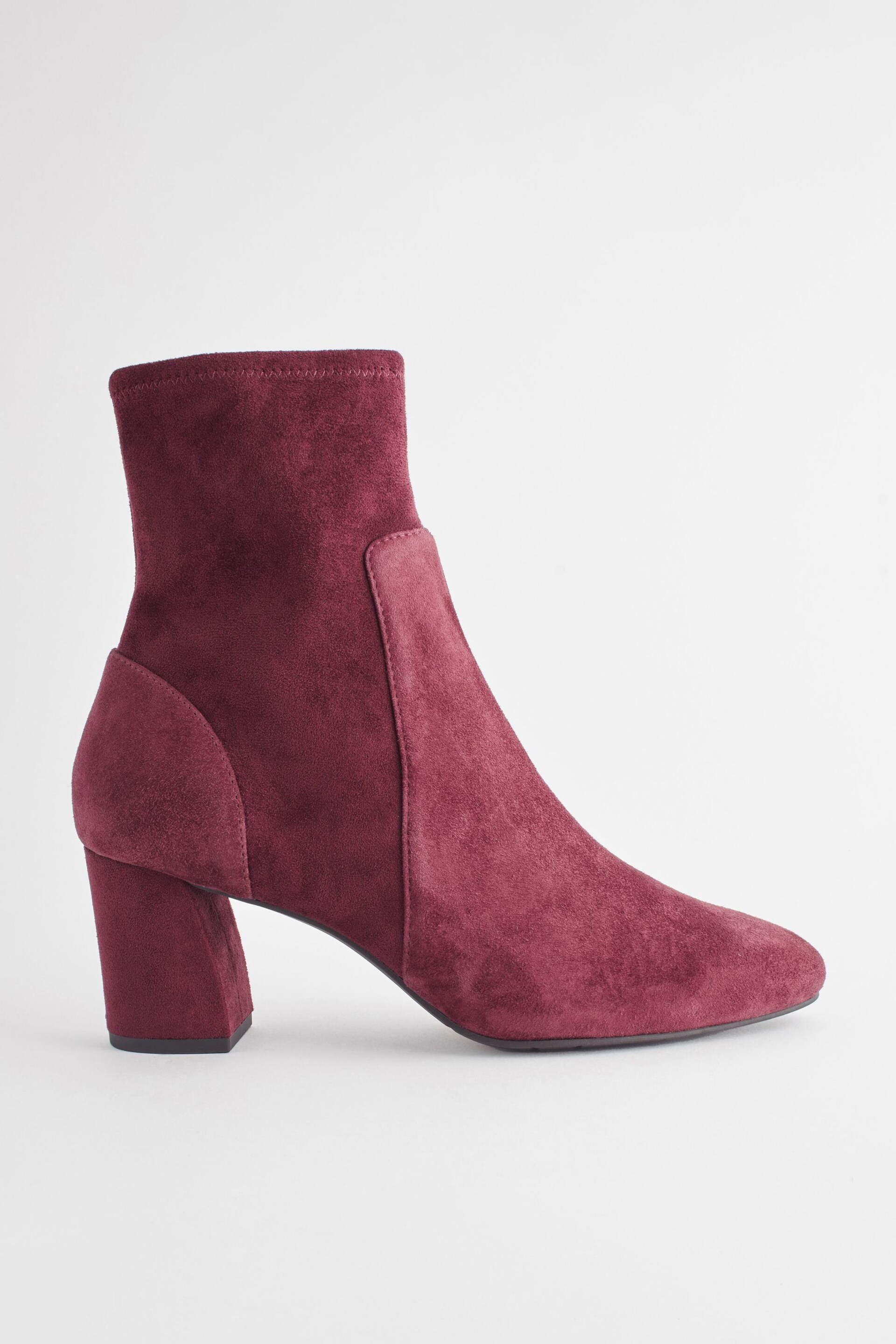 Burgundy Red Forever Comfort® With Motionflex Sock Boots - Image 2 of 5