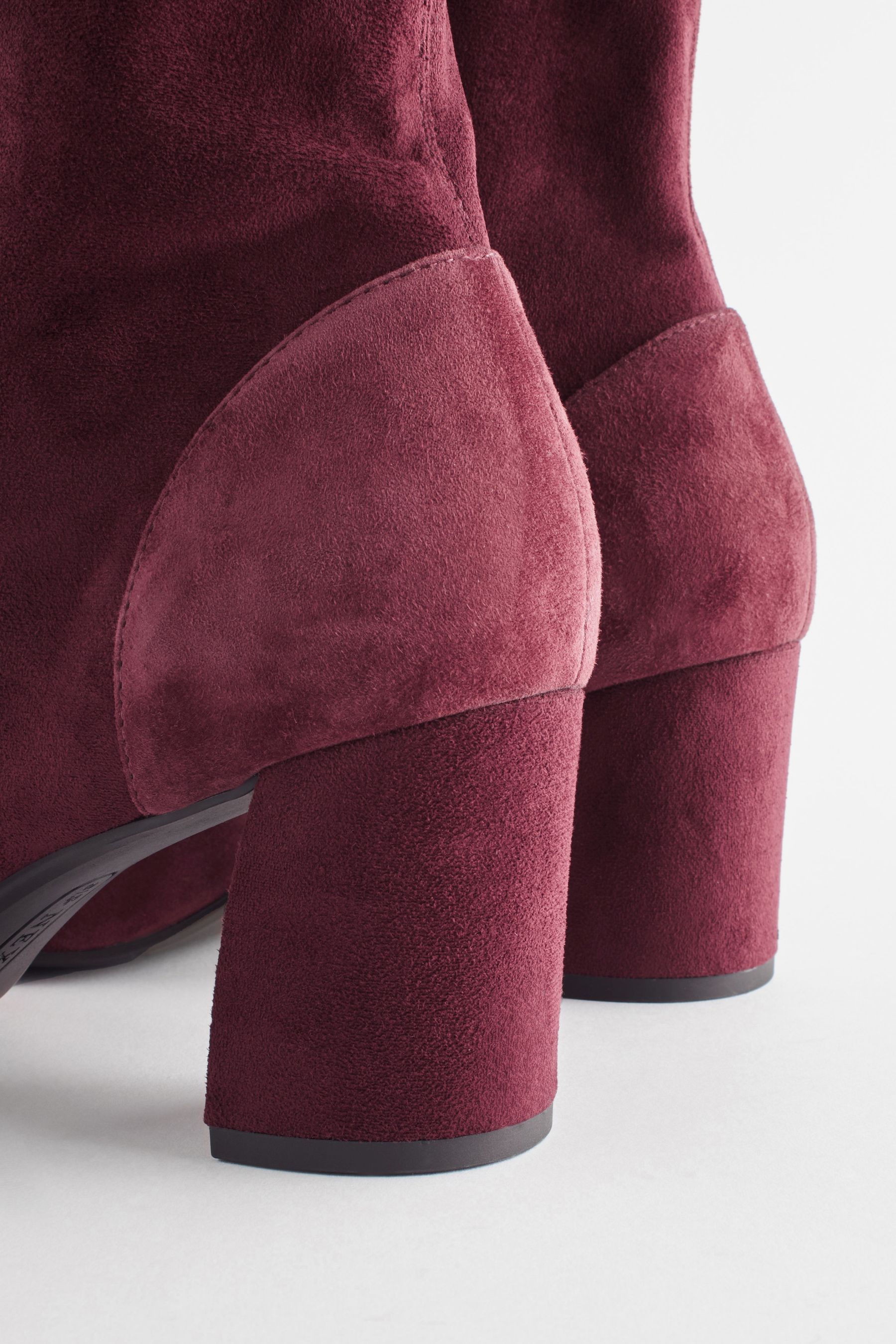 Buy Burgundy Red Forever Comfort With Motionflex Sock Boots from Next Luxembourg