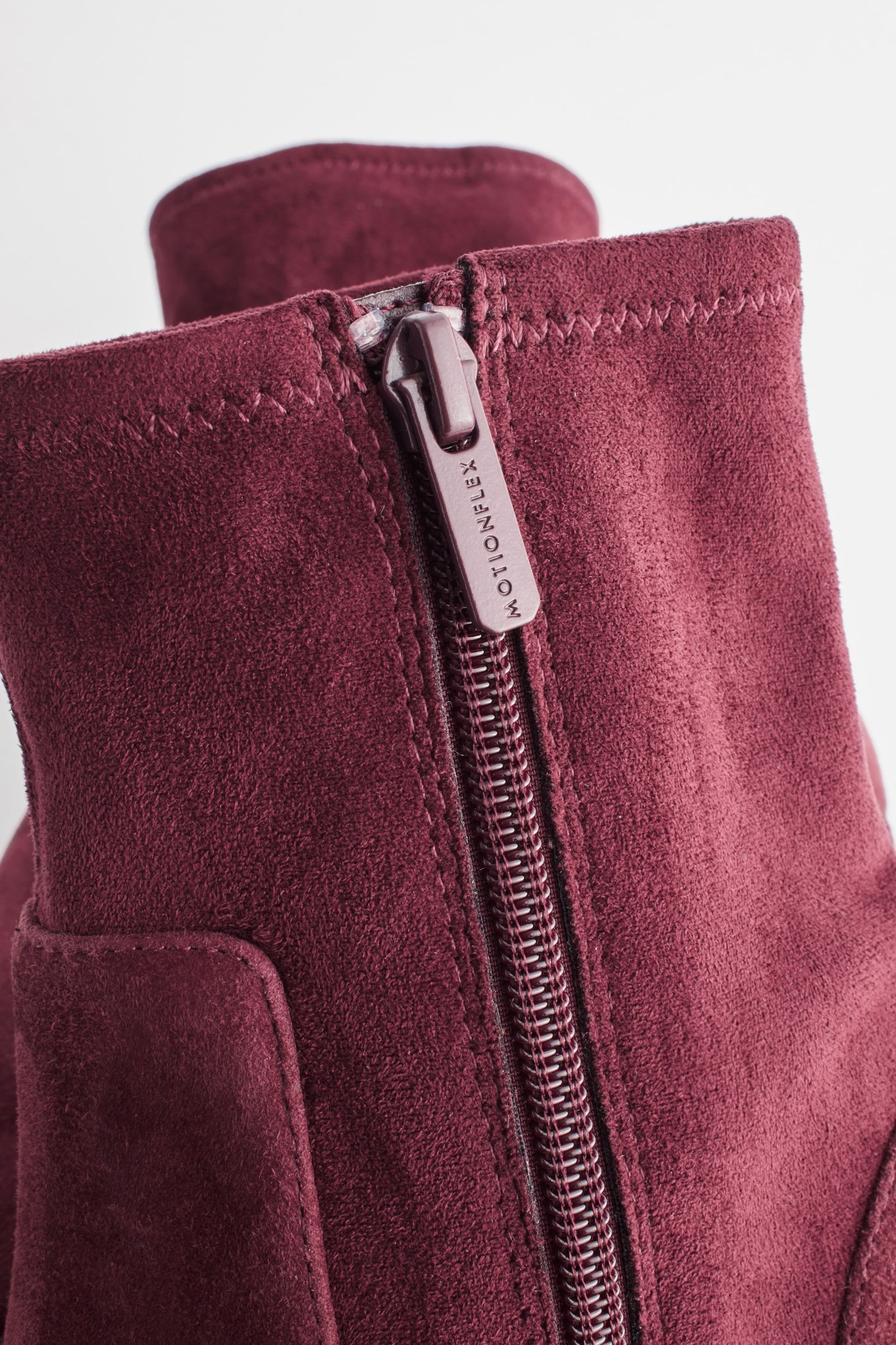 Burgundy Red Forever Comfort® With Motionflex Sock Boots - Image 5 of 5