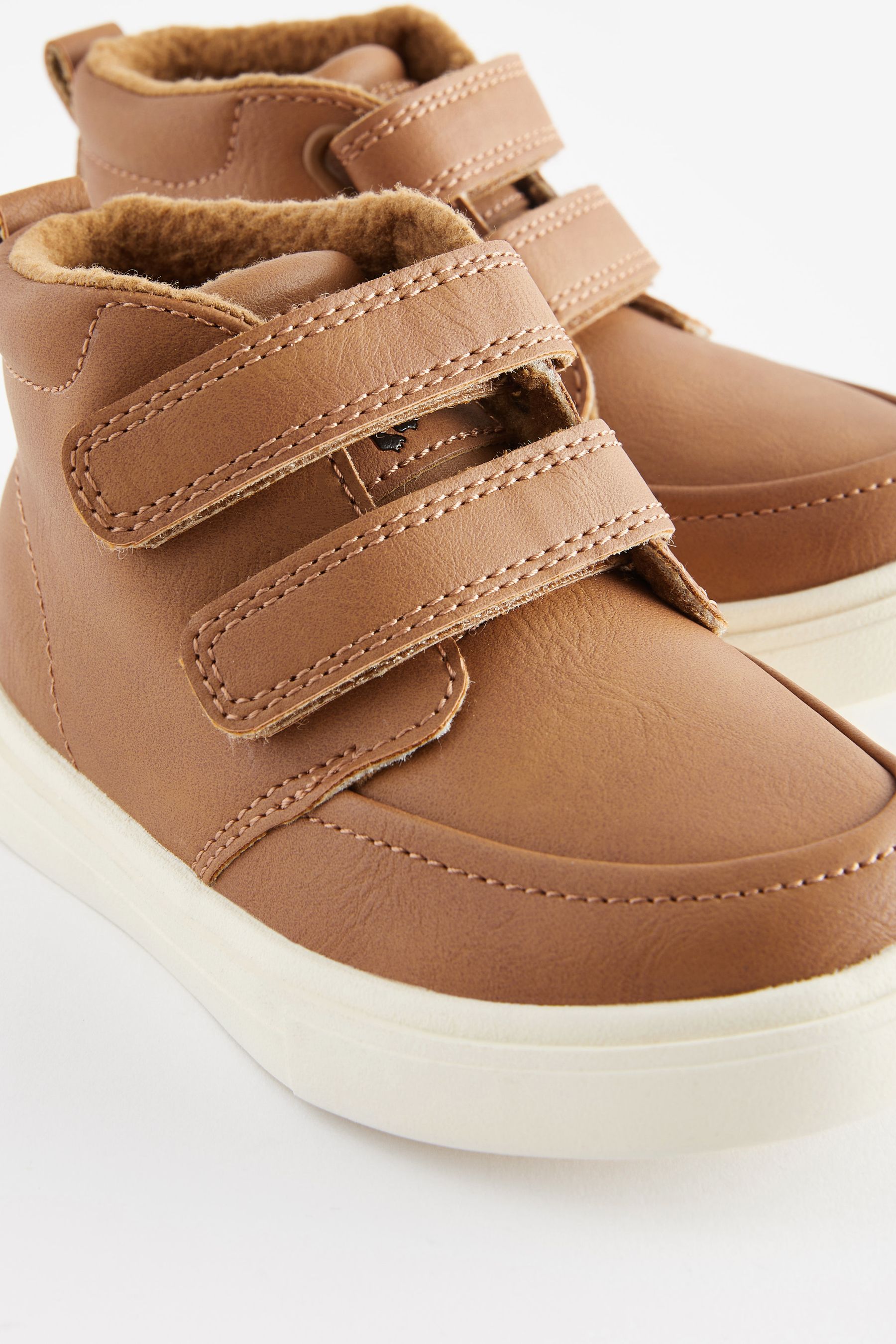 Warm lined slip on trainers top