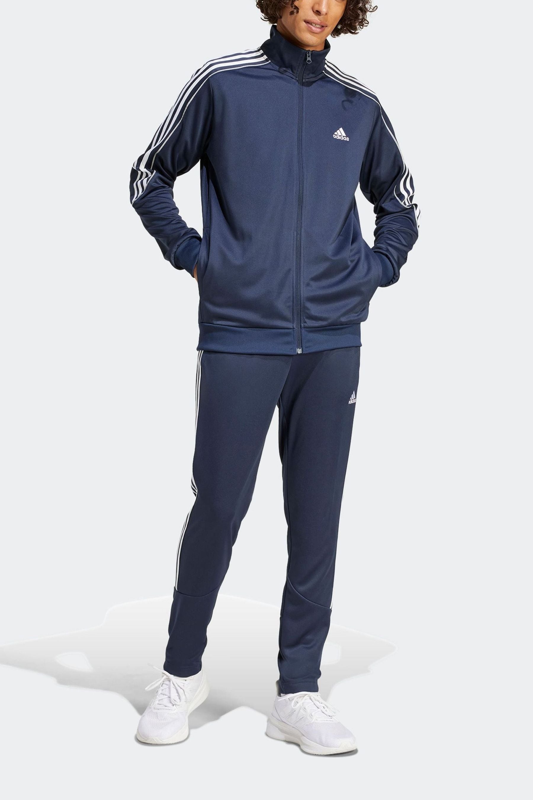 Blue adidas sweat suit shop