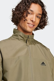 adidas Green Sportswear Woven Colorblock Tracksuit - Image 6 of 7