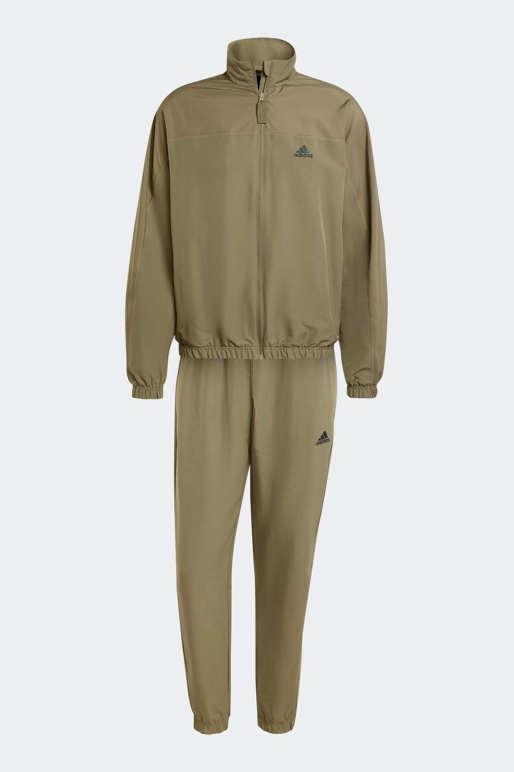 Khaki tracksuit adidas deals