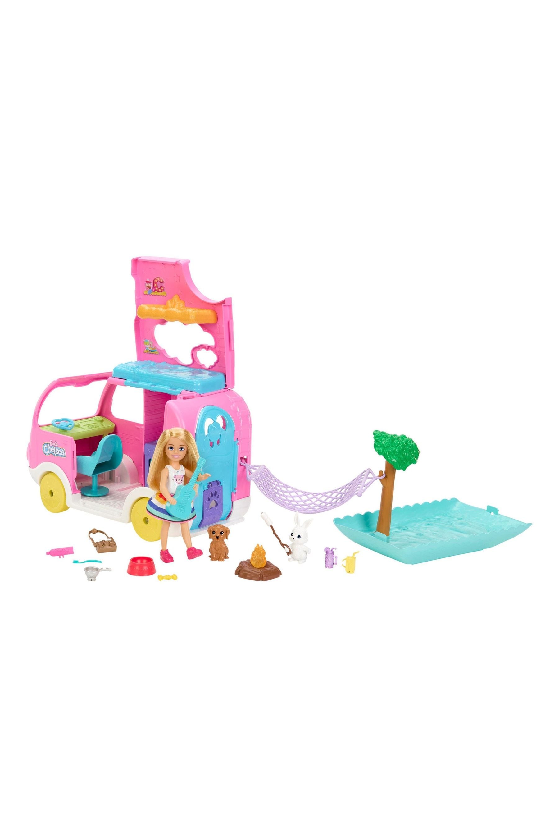 Barbie chelsea cheap camping set