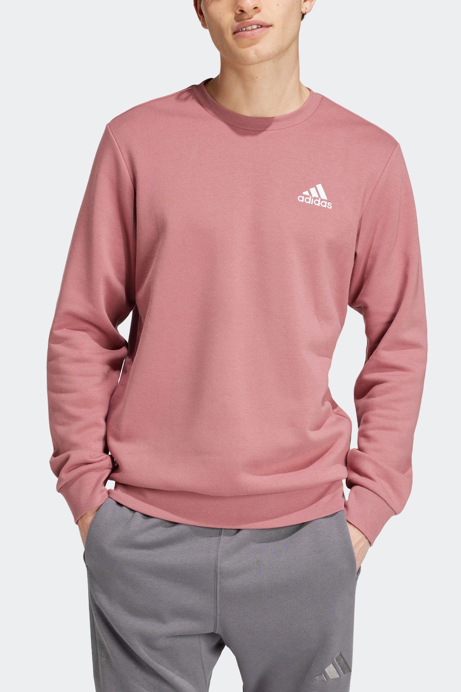 Buy adidas Red Feelcozy Sweatshirt from the Next UK online shop