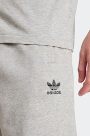 adidas Grey Essentials Trefoil Shorts - Image 5 of 9