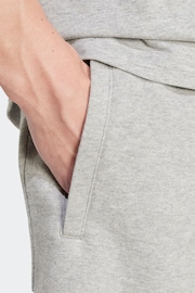 adidas Grey Essentials Trefoil Shorts - Image 6 of 9