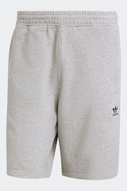 adidas Grey Essentials Trefoil Shorts - Image 7 of 9