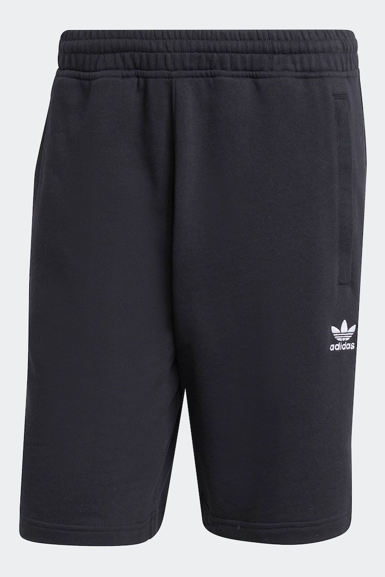 adidas Orignal Black Essentials Trefoil Shorts - Image 5 of 5