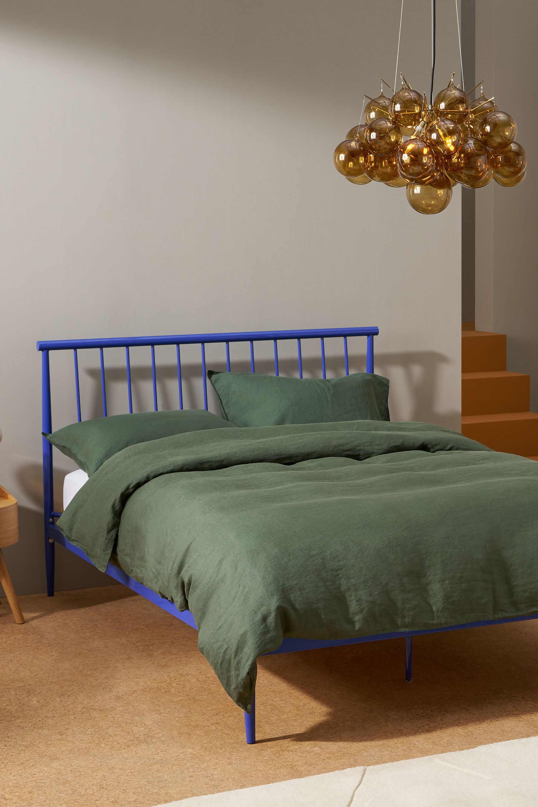 Bed made of hotsell steel