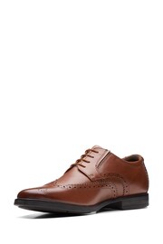 Clarks Natural Clarks Lea Howard Wing Shoes - Image 4 of 7