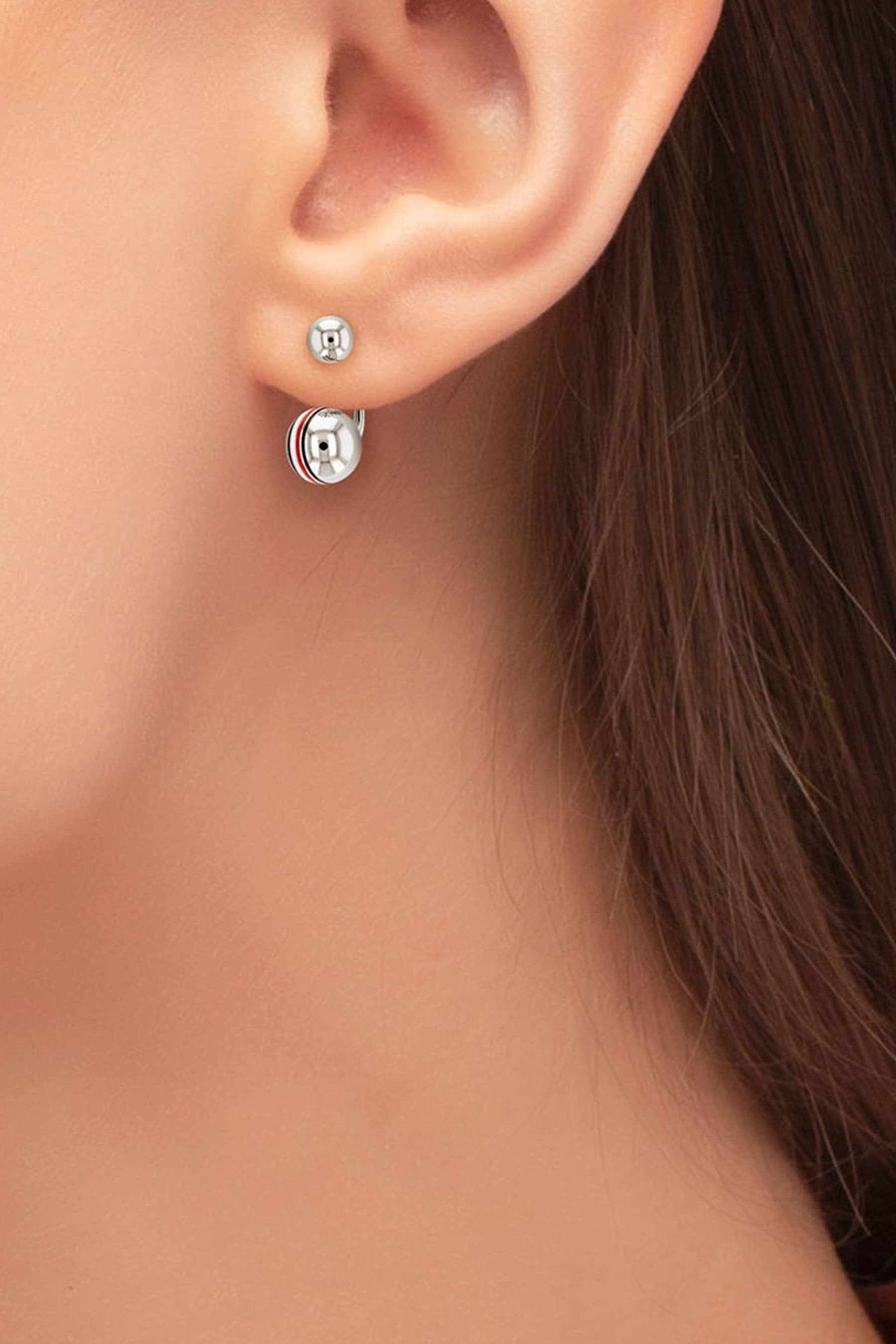 Tommy hilfiger deals stainless steel earrings