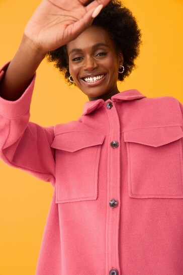 Buy Fu0026F Pink Shacket from the Next UK online shop