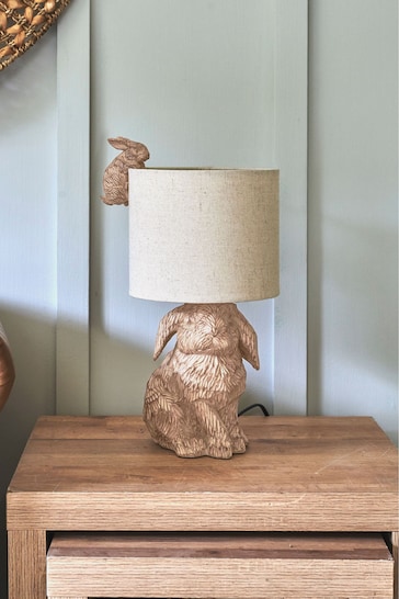 Bronze Rosie And Ronnie Table Lamp
