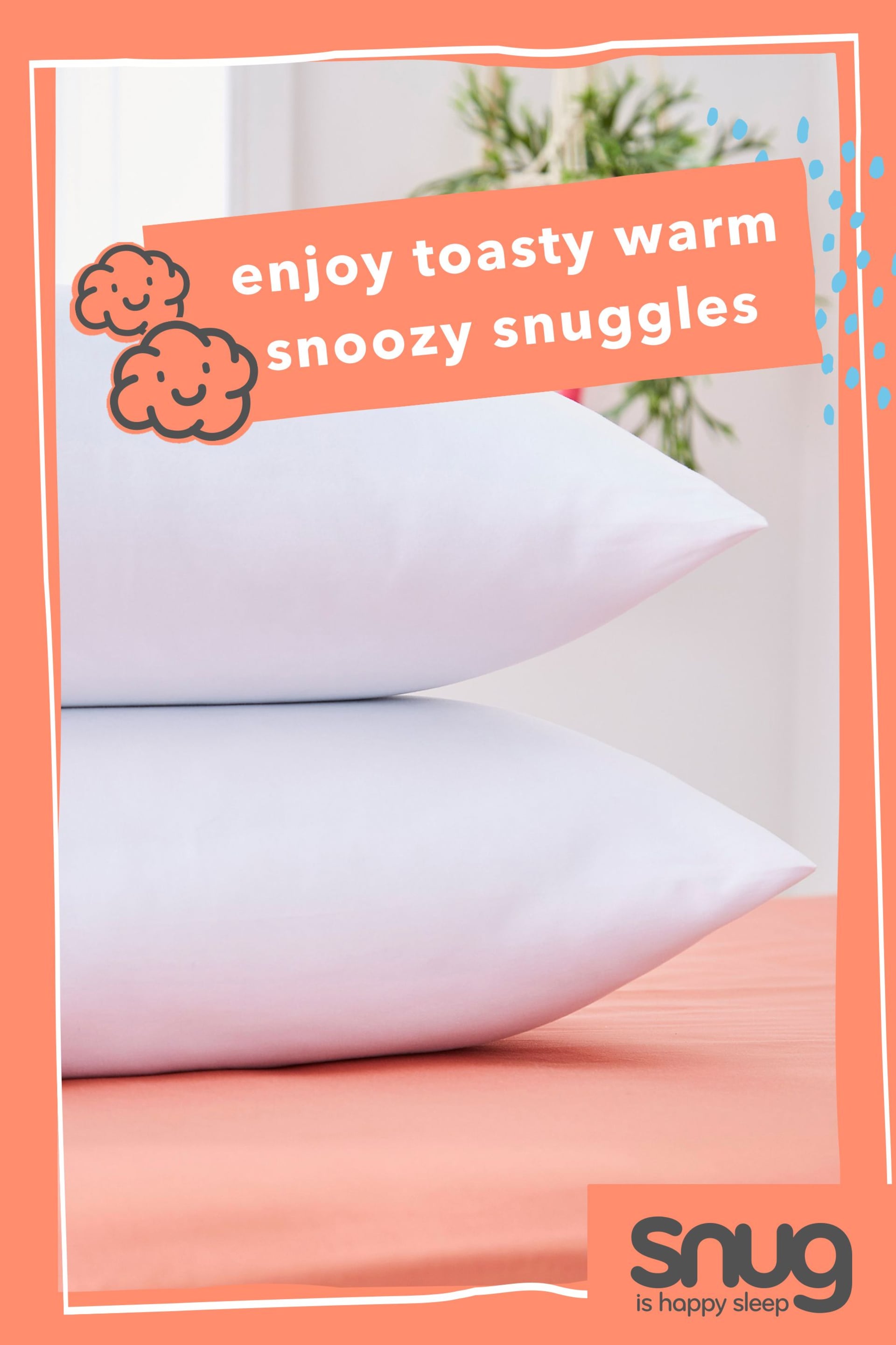 Snug Snuggle Up Pillows - 2 Pack - Image 2 of 10