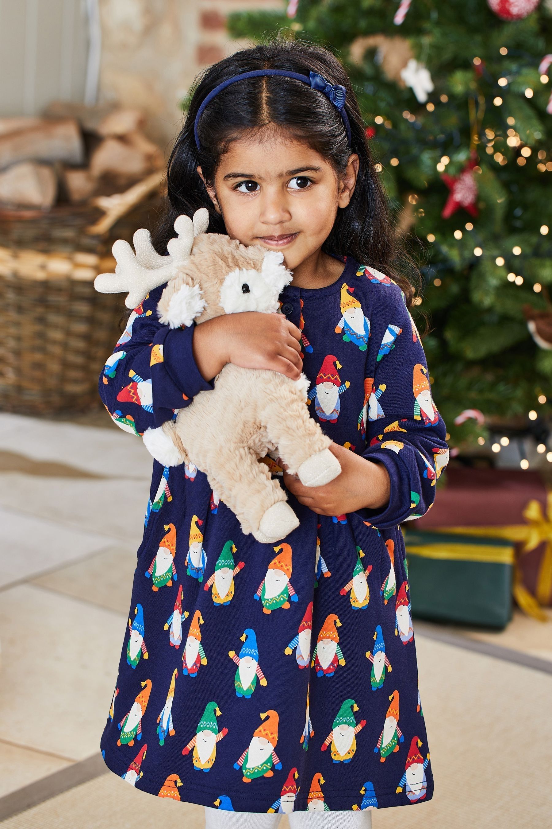 Buy JoJo Maman B b Navy Girls Gonks With Pet In Pocket Sweat