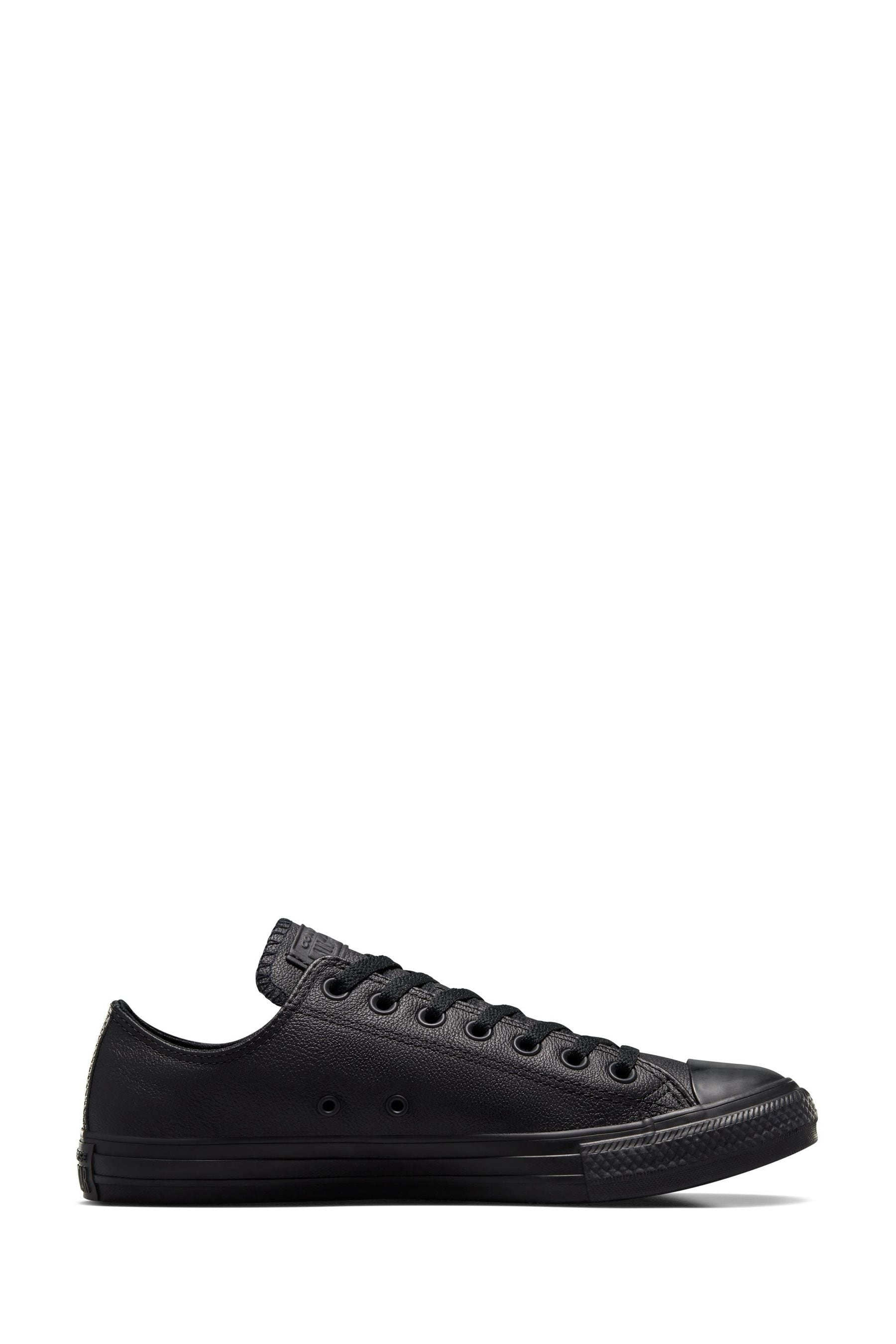 Converse chuck black leather new arrivals