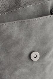 Grey Suede Utility Rucksack - Image 8 of 8