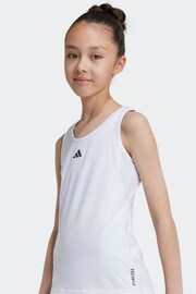 adidas White Techfit Vest Kids - Image 4 of 7