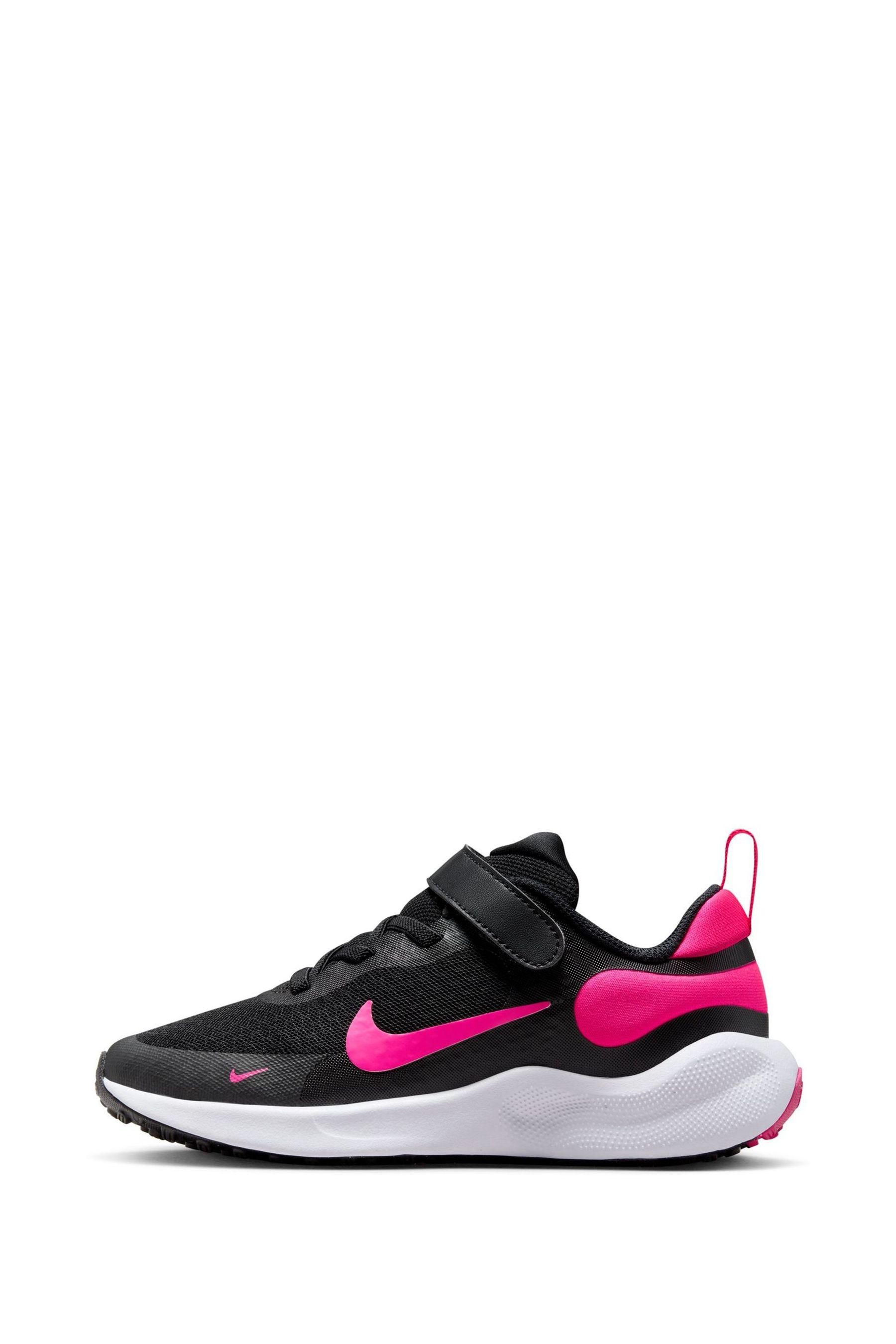 Buy Nike Black Pink Junior Revolution 7 Trainers from the Next UK online shop
