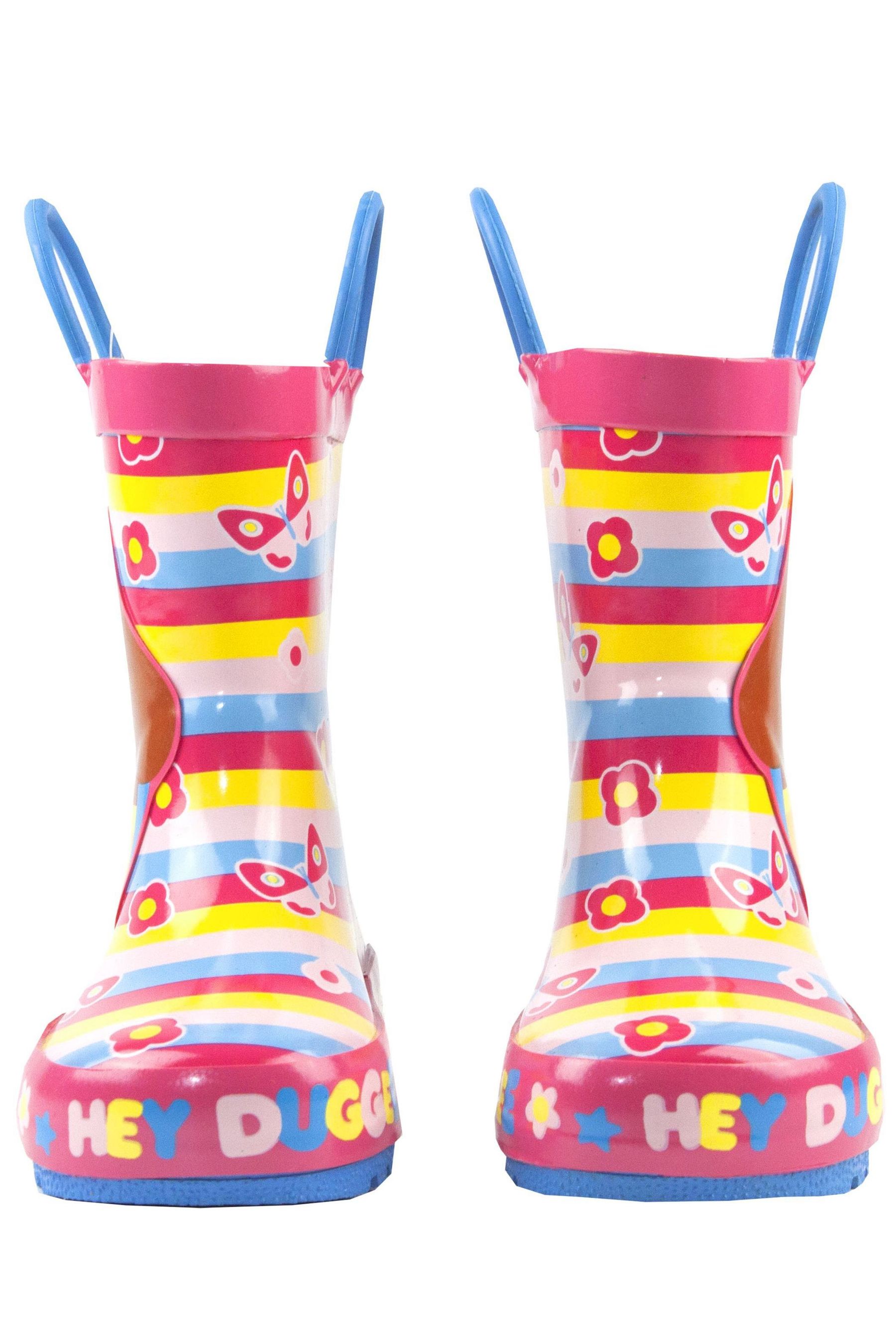 Buy Vanilla Underground Pink Hey Duggee Girls Licensed Wellies from Next Luxembourg