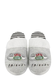 Vanilla Underground Grey Friends Girls Licensed Slippers - Image 3 of 4