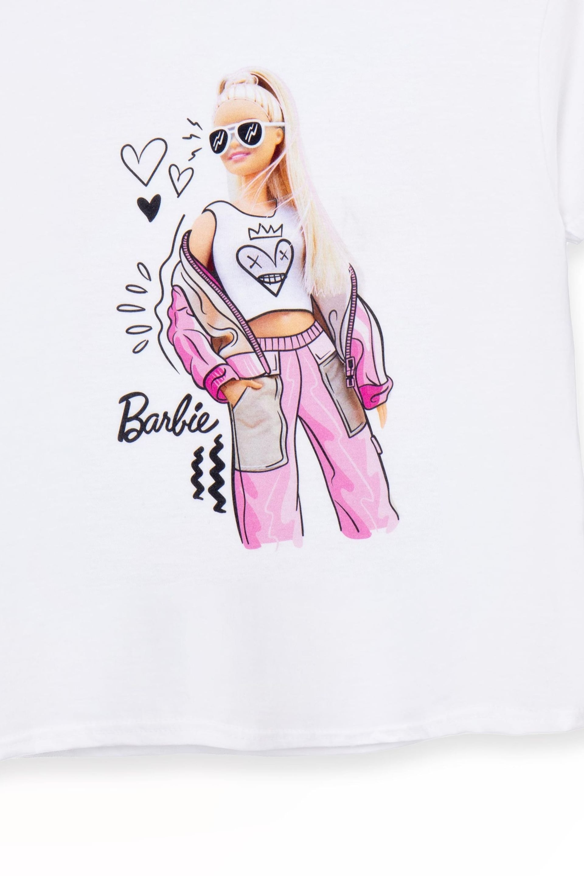 Vanilla Underground White Barbie Girls Licensed T-Shirt - Image 4 of 5