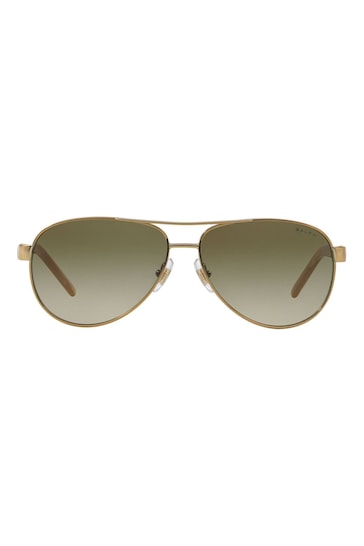 Ralph By Ralph Lauren Gold Sunglasses