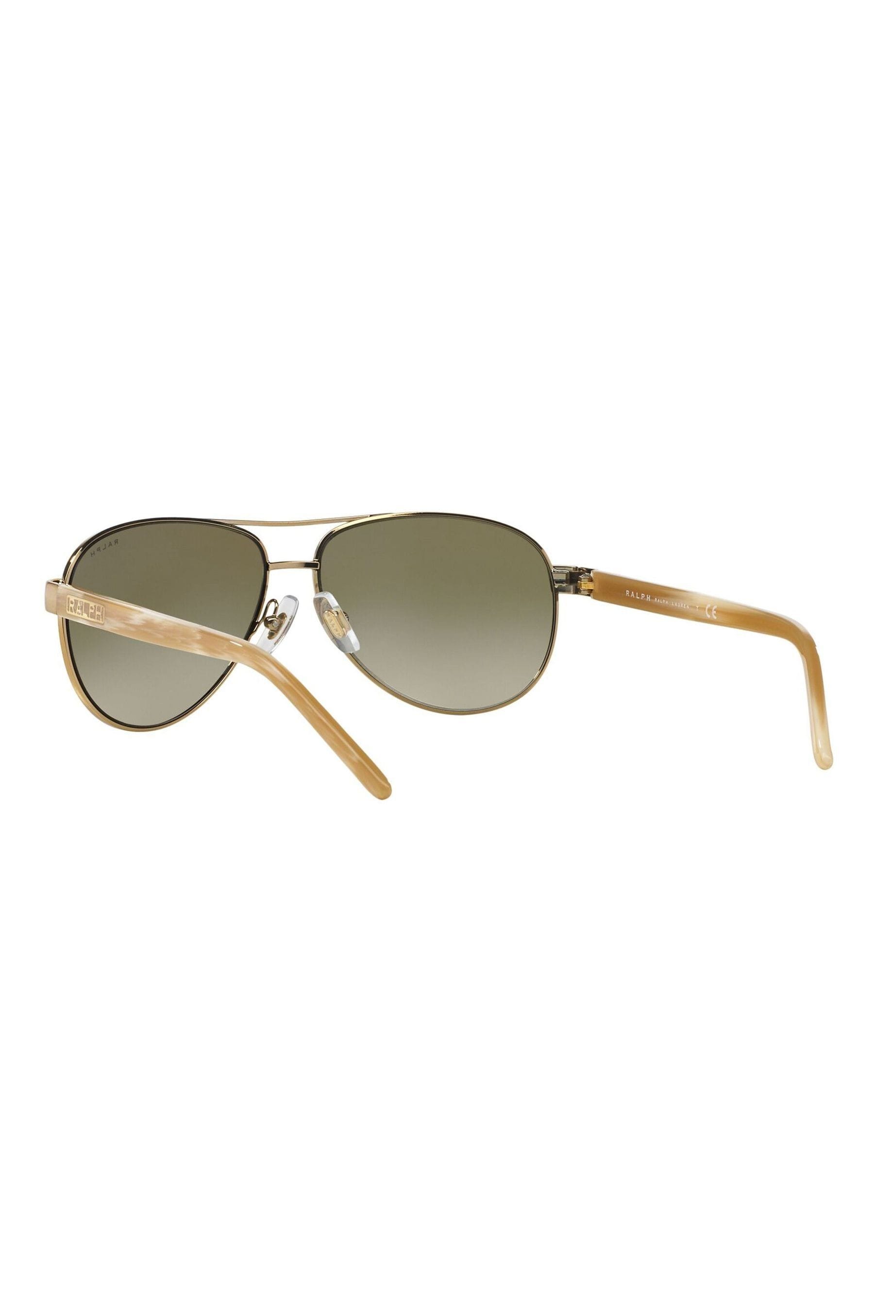 Buy Ralph By Ralph Lauren Gold Sunglasses from the Next UK online shop
