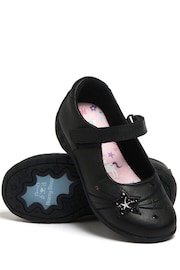 Harry Bear Black Unicorn School Girls Shoes - Image 4 of 5