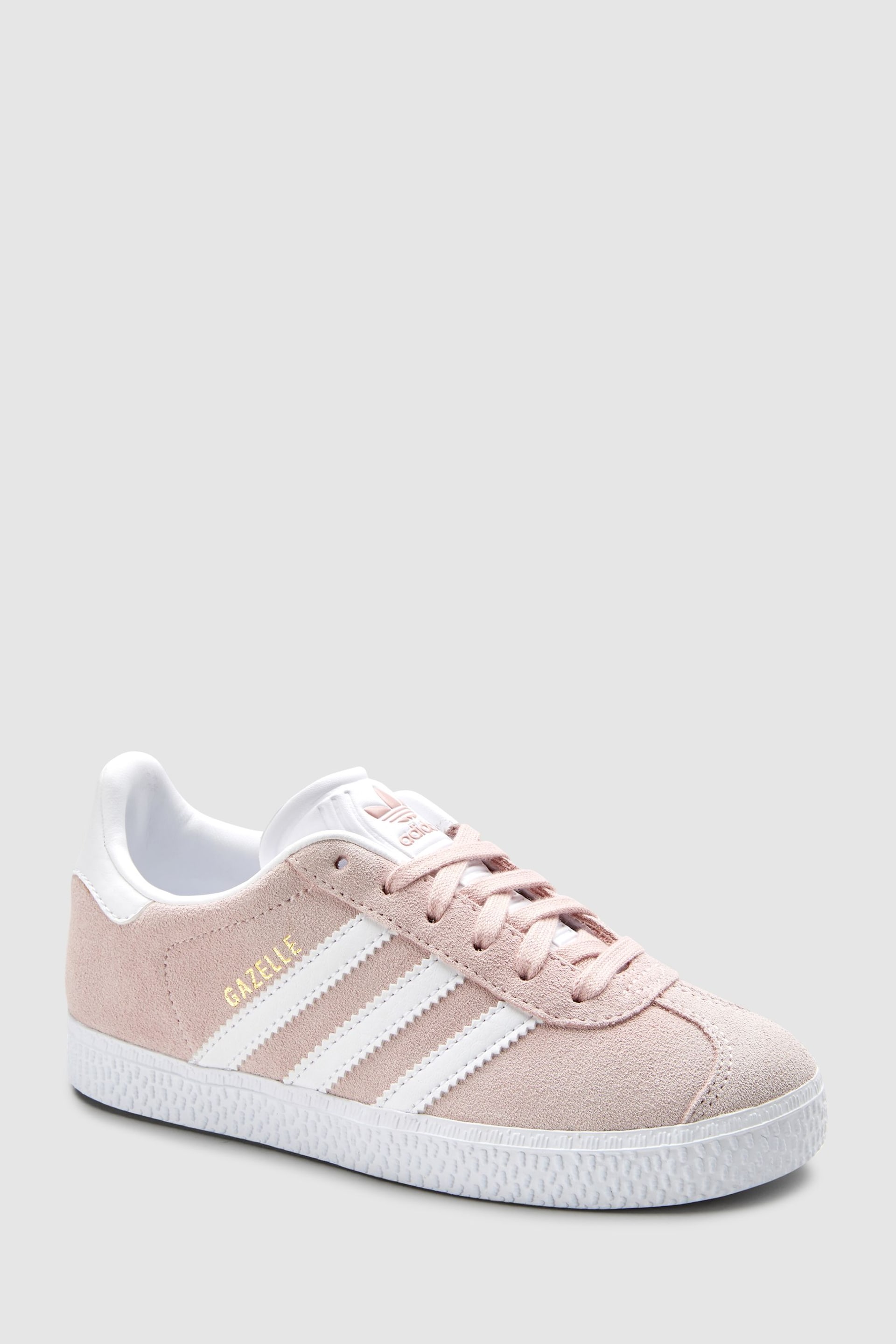 adidas Pale Pink Gazelle Shoes - Image 2 of 4