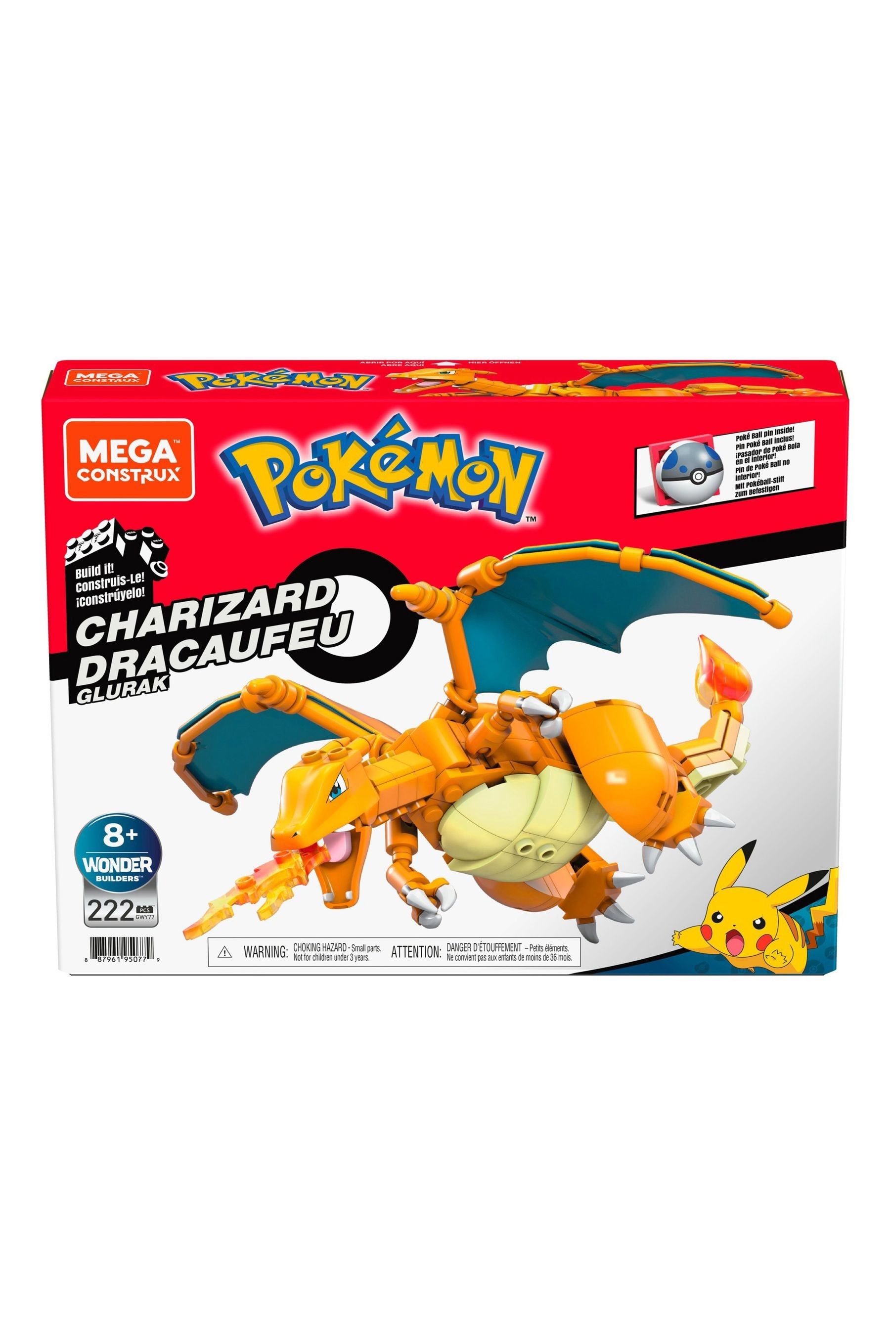 Mega construx hot sale pokemon charizard