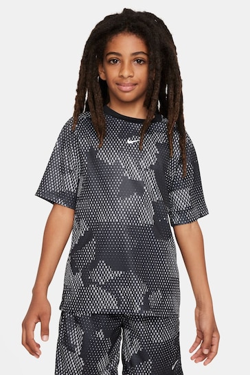 Nike Black Multi Dri-FIT Short Sleeve T-Shirt