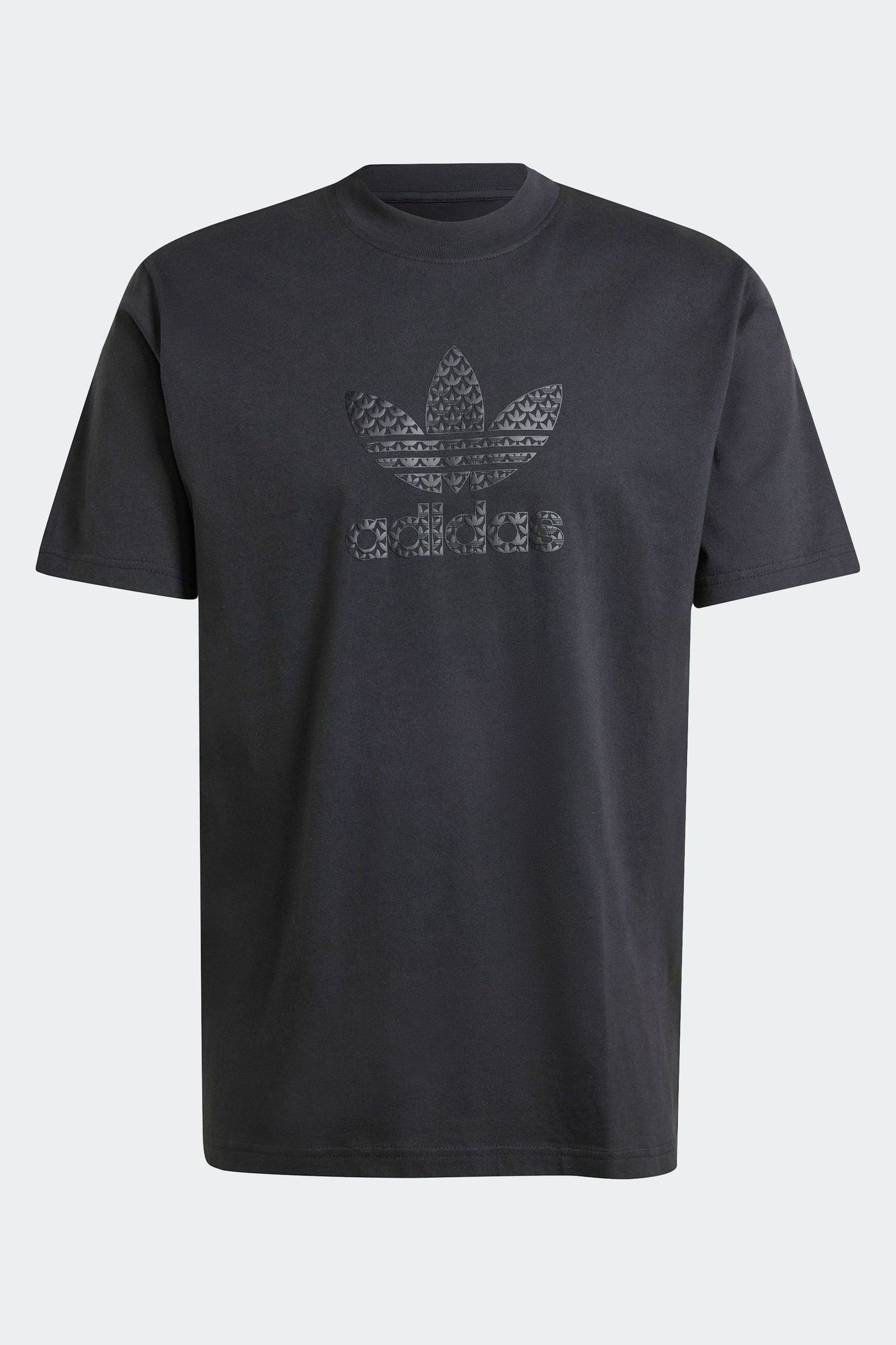 adidas originals Black 100 Cotton T Shirt