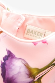 Baker by Ted Baker Red Seam Scuba Dress - Image 7 of 9