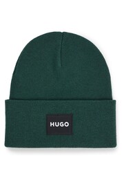 HUGO Green Xevon Beanie - Image 3 of 4