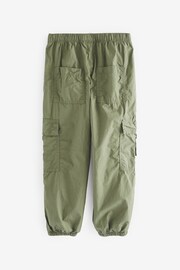 Khaki Green Jersey Lined Parachute Cargo Trousers (3-16yrs) - Image 2 of 7