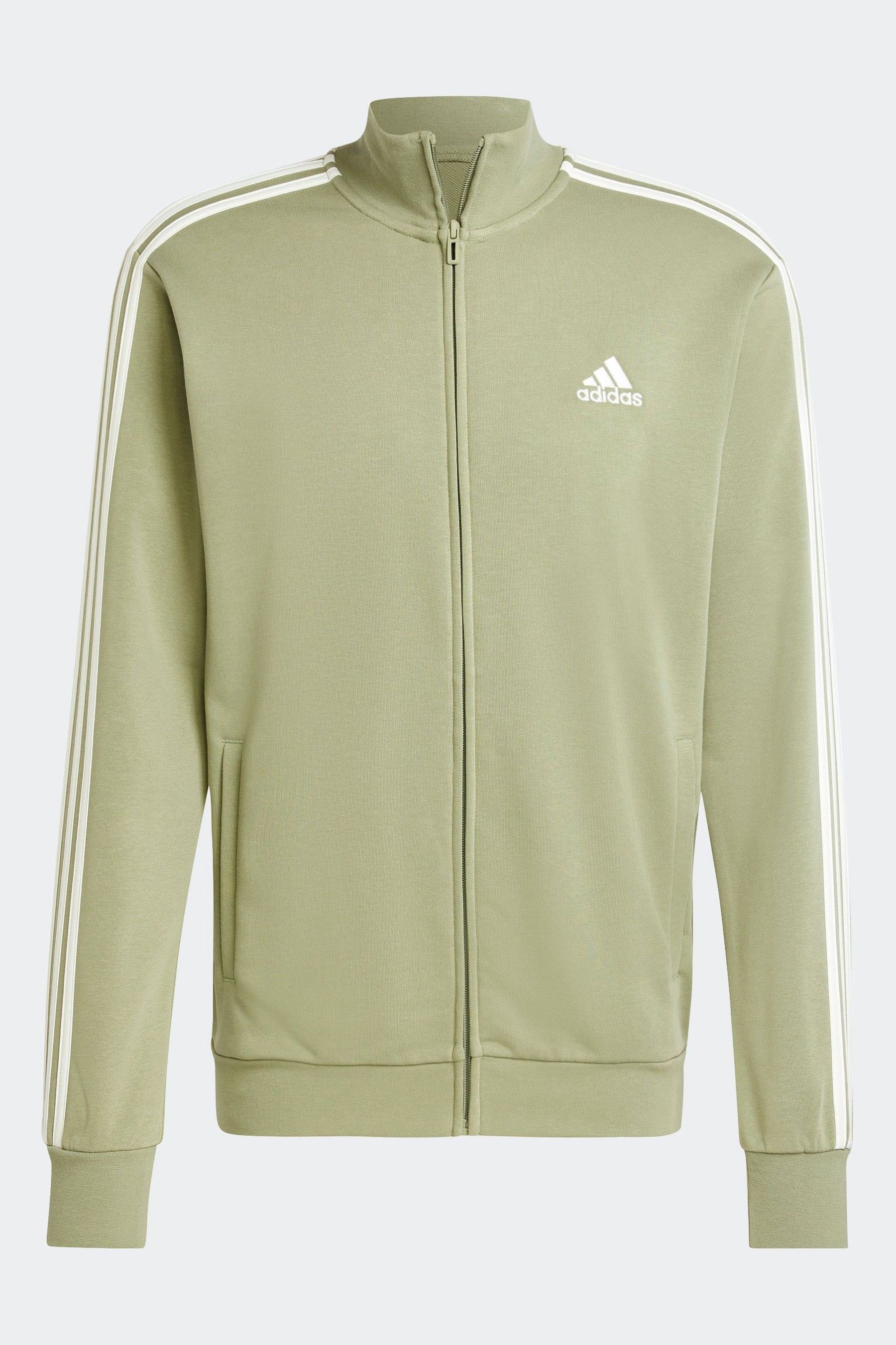 Buy adidas Green Sportswear Basic 3 Stripes French Terry Tracksuit from Next Canada