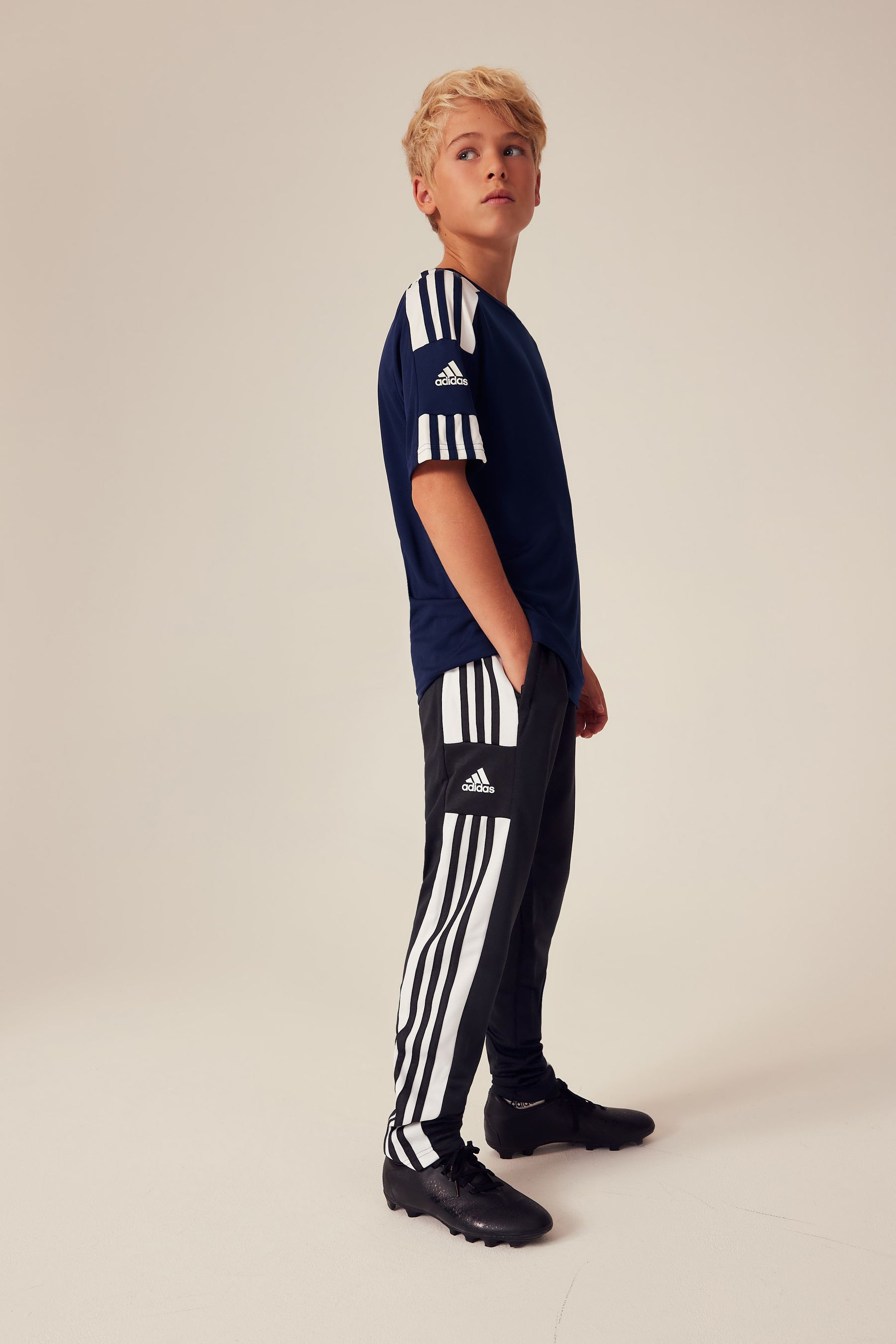 Boys adidas track outlet pants