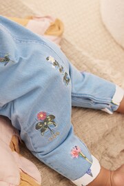 Baker by Ted Baker T-Shirt And Embroidered Denim Dungarees Set - Image 6 of 13