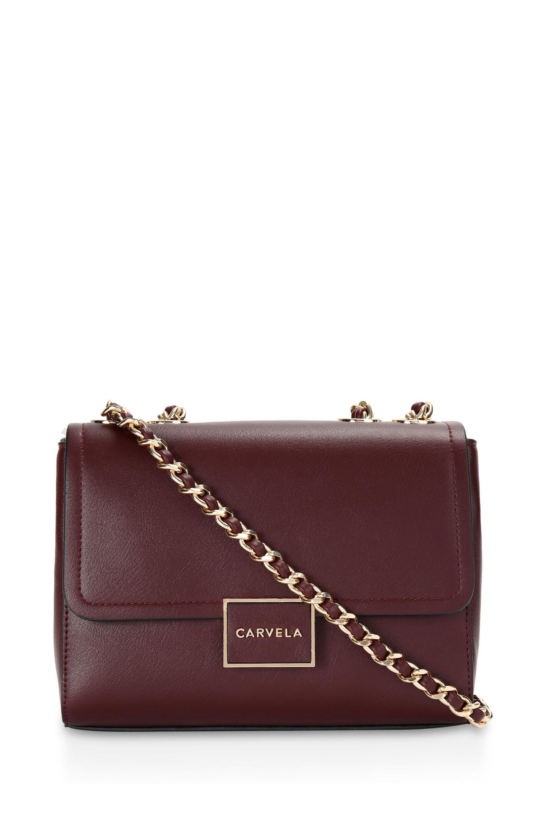 Carvela red bag outlet