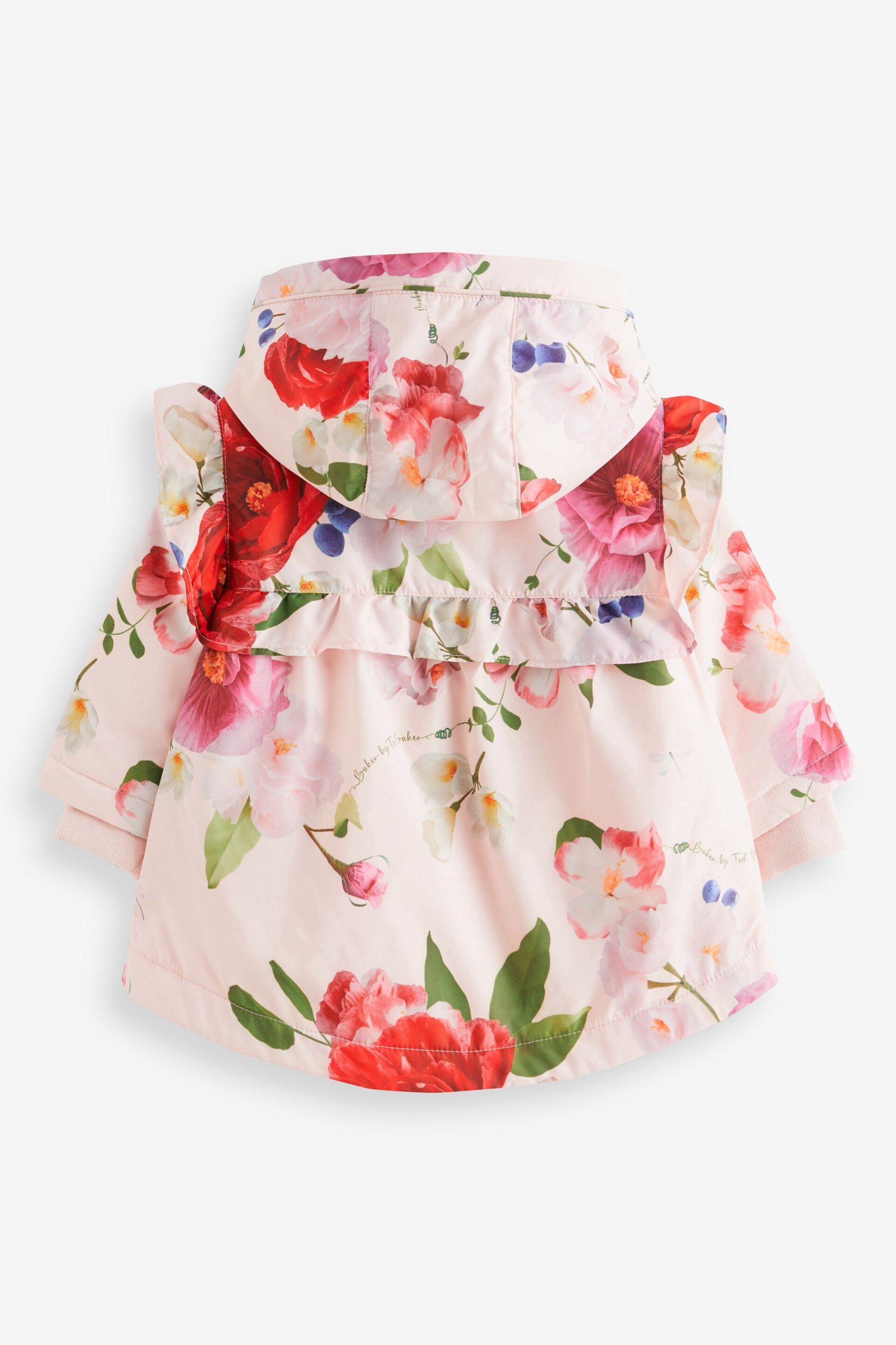 Baker by Ted Baker Shower Resistant Floral Rain Coat - Image 2 of 4